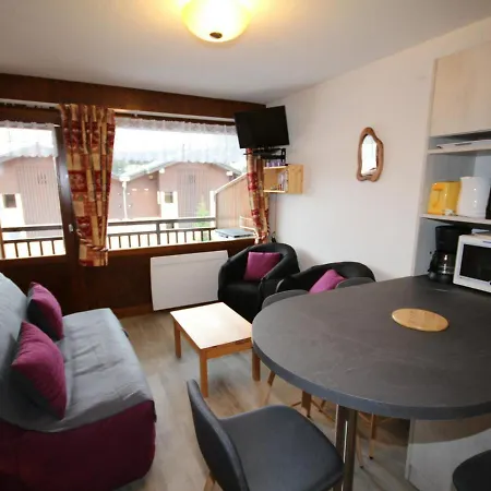Charmant Studio Cabine Avec Balcon Et Garage A Hauteluce - Fr-1-293-139 * Les Saisies